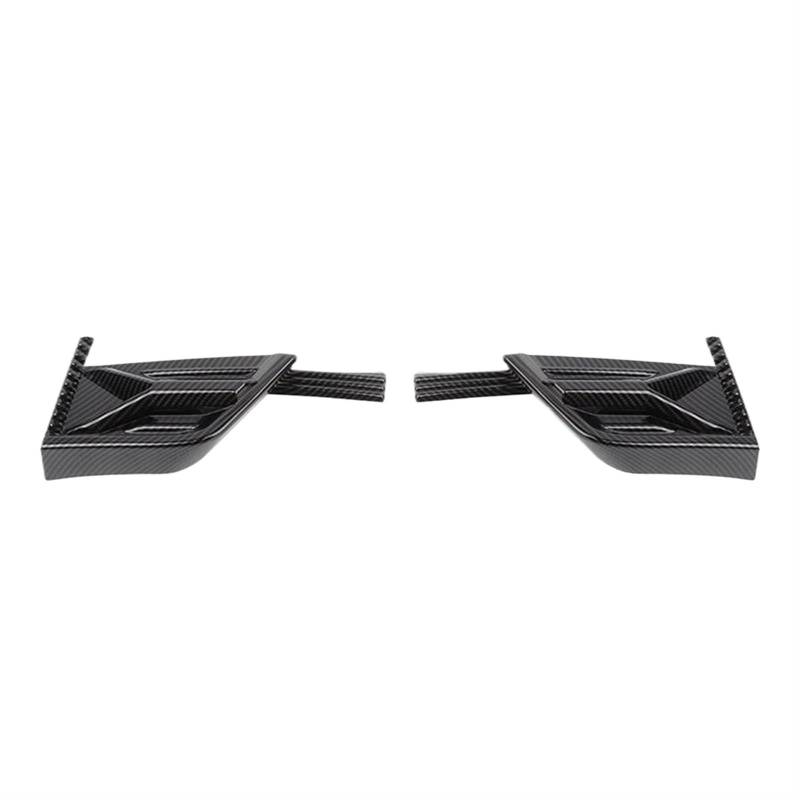 Haube Mesh Kühlergrill Für Chevrolet Für Silverado 2019 2020 2021 2022 2023 2024 Auto Außen Front Grill Stoßstange Seite Dekoration Abdeckung(Carbon Fiber Grain) von QIFANB