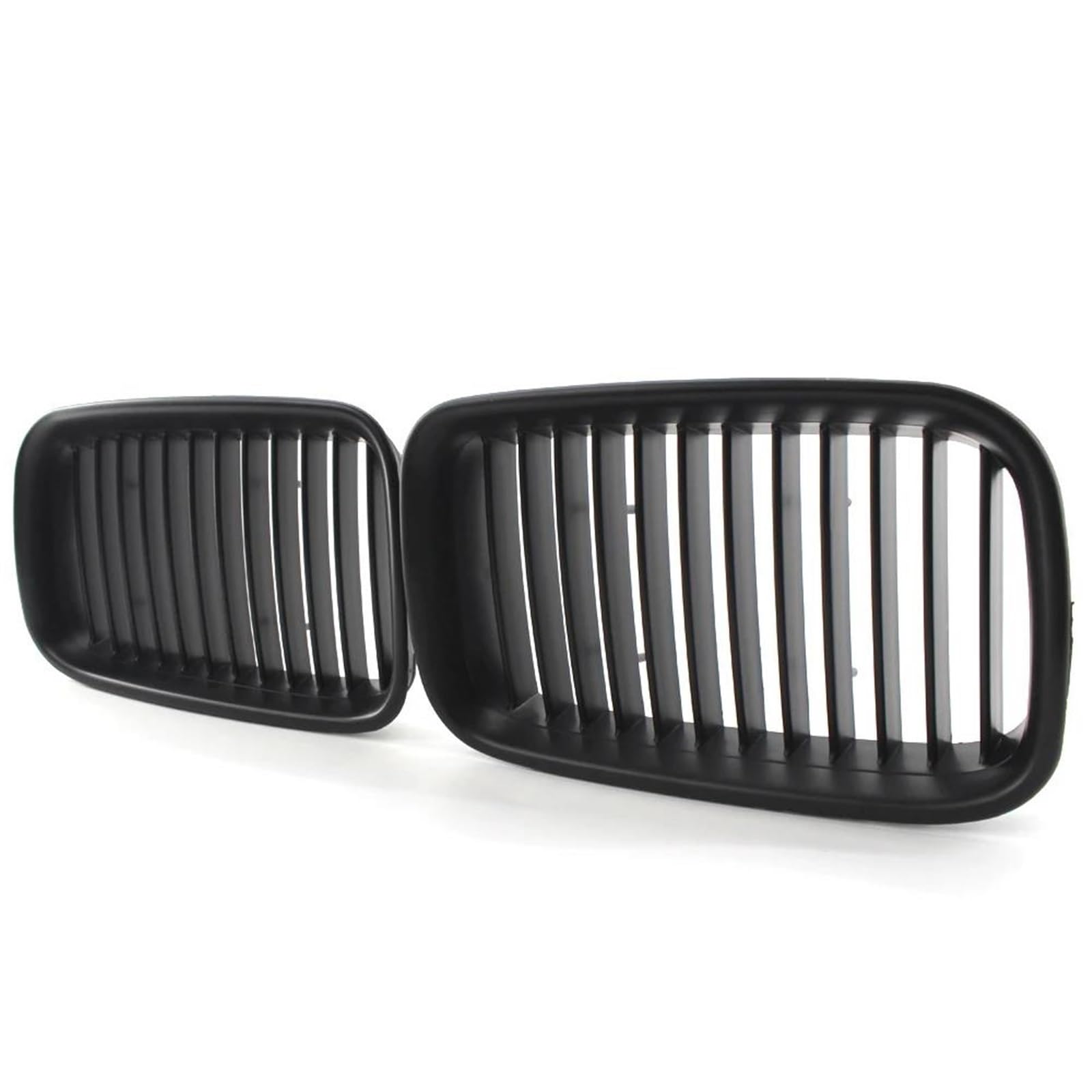 Haube Mesh Kühlergrill Für E36 1994 1995 1996 318i 323i 325i 320i 328i Kühlergrill ABS Front Ersatz Haube Niere Grill(Matt-schwarz) von QIFANB