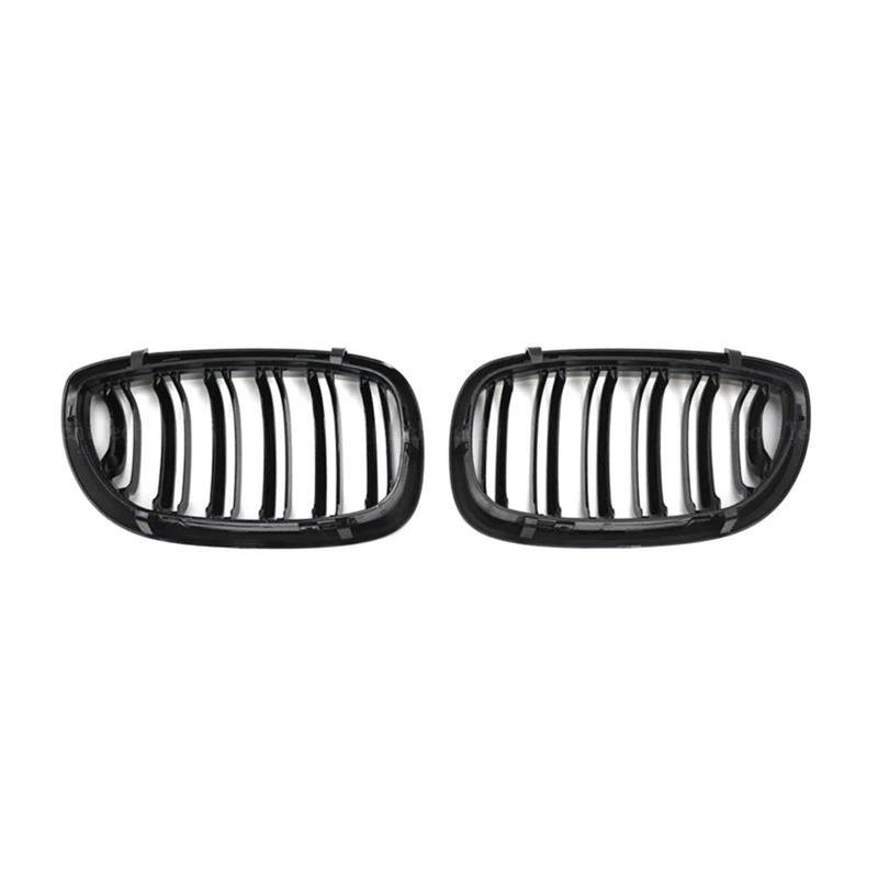 Haube Mesh Kühlergrill Für E46 Coupe Cabrio 325Ci 330Ci LCI 2 Türen 2003 2004 2005 2006 2-teiliges Auto-Stil Front Nieren-Doppellamellengrill von QIFANB