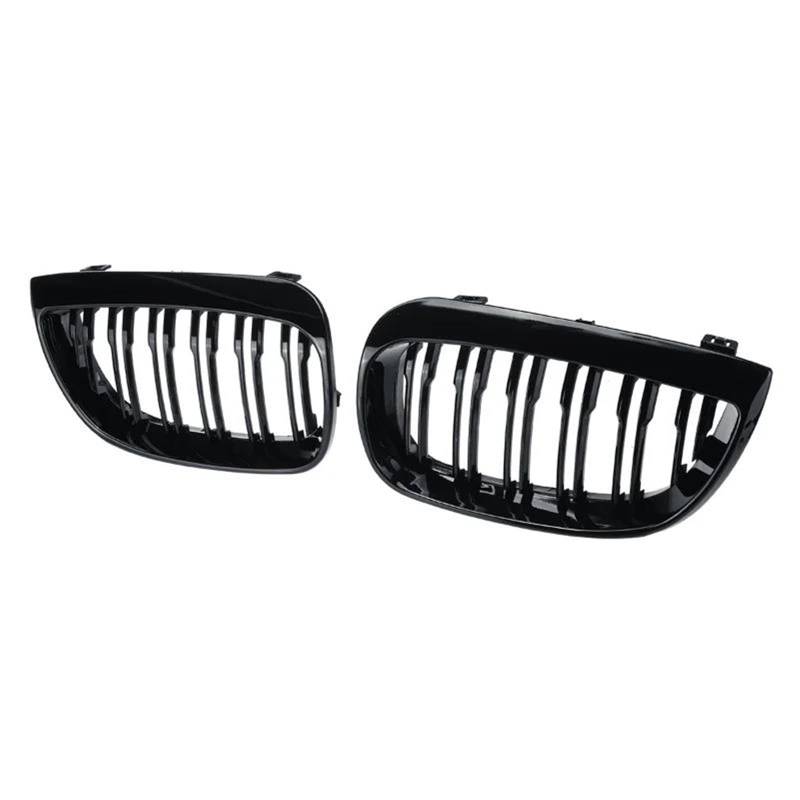 Haube Mesh Kühlergrill Für E81 E87 2004 2005 2006 2007 Sport Auto Front Niere Kühlergrill Pre-Facelift Racing Grills Gitter Auto ABS Grill von QIFANB