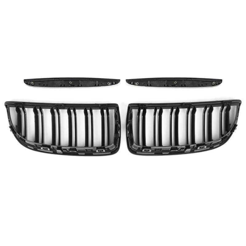 Haube Mesh Kühlergrill Für E90 E91 2005 2006 2007 2008 E90 E91 Niere Kühlergrill Auto Frontgrill Doppellamellen Sport Nierengrill von QIFANB