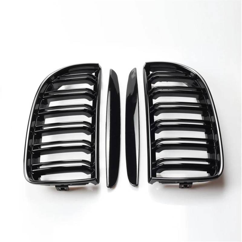 Haube Mesh Kühlergrill Für E90 E91 2005 2006 2007 2008 Front Nierengrill Auto Frontgrill Doppellamellen Sport Nierengrill von QIFANB