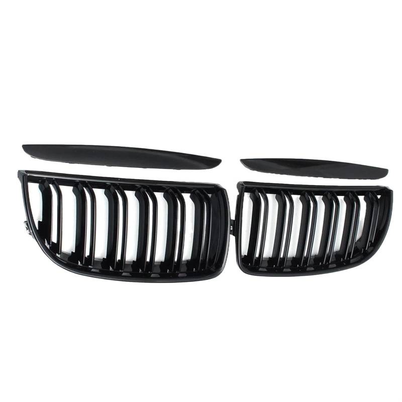 Haube Mesh Kühlergrill Für E90 E91 3 Serie 323i 328i 335i 330i 325i 2005 2006 2007 2008 Auto Vorderen Stoßfänger Racing GrilleDouble Lamellen Sport Grille von QIFANB