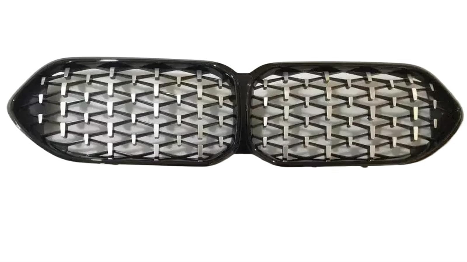 Haube Mesh Kühlergrill Für F44 2 Serie 220i 225i M235i M240i 4 Türen 2020 + Vorne Mitte Grille Sport Gitter Ersatz ABS(Bright Silver) von QIFANB