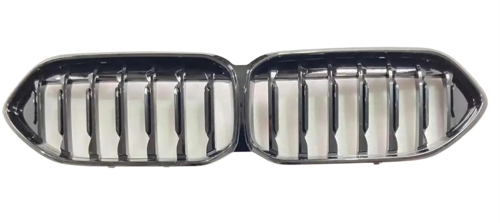 Haube Mesh Kühlergrill Für F44 2 Serie 220i 225i M235i M240i 4 Türen 2020 + Vorne Mitte Grille Sport Gitter Ersatz ABS(Single Line Black) von QIFANB
