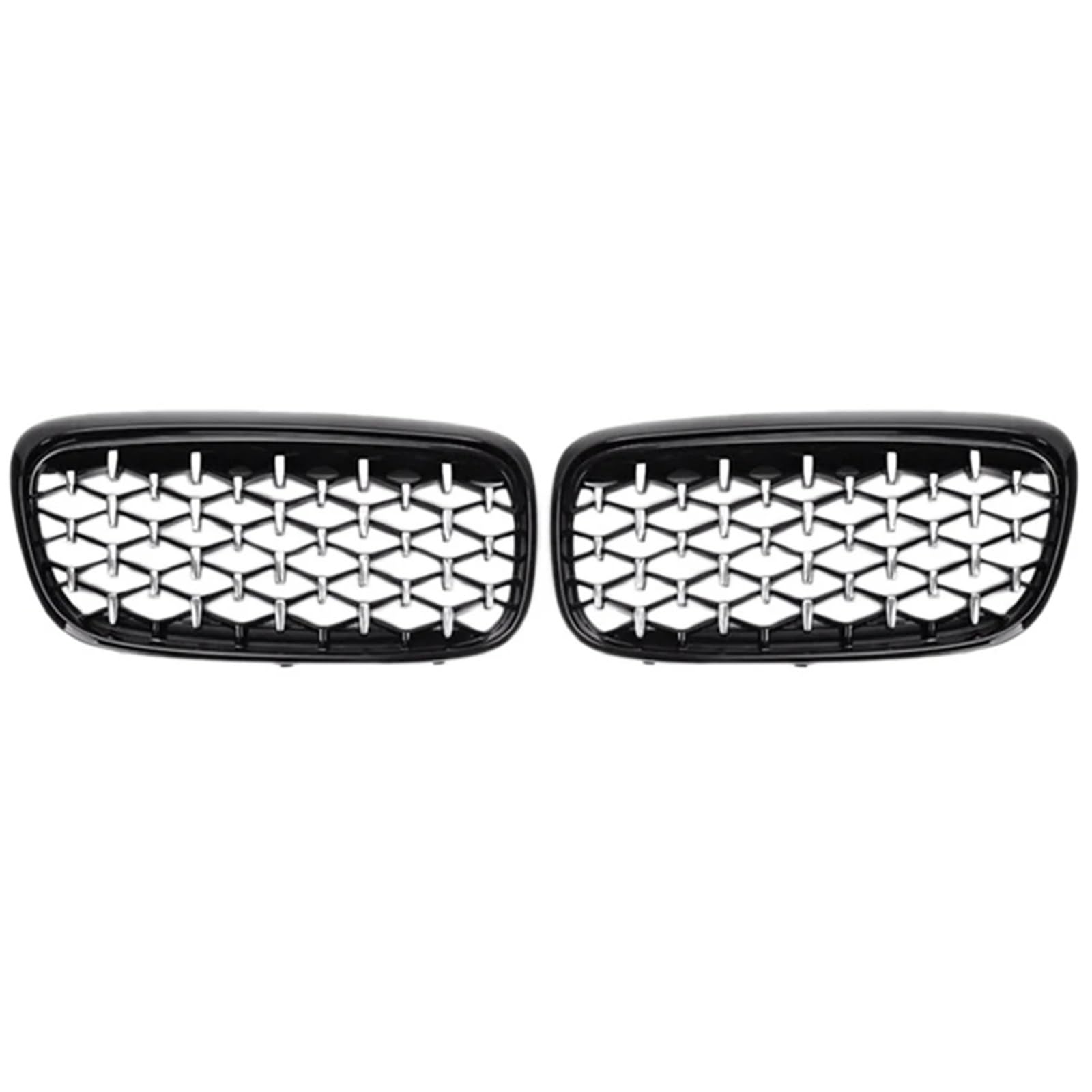 Haube Mesh Kühlergrill Für F45 F46 Aktive Tourer 2014 2015 2016 2017 2018 2X Front Niere Stoßstange Grille Mesh Diamant von QIFANB