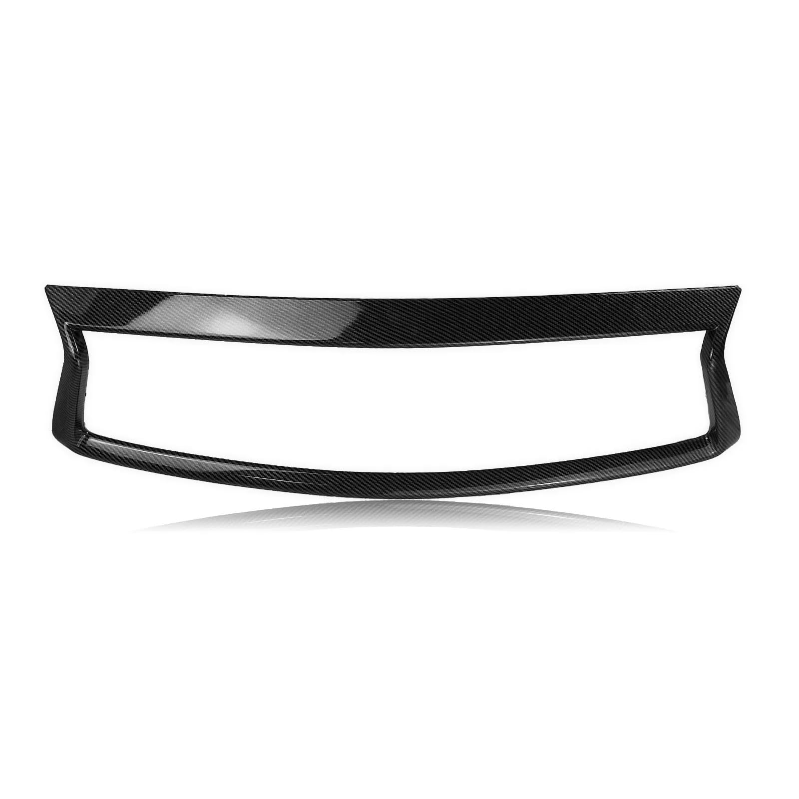 Haube Mesh Kühlergrill Für Infiniti Für Q50 Für Q50S 2014 2015 2016 2017 Frontgrill Grill Overlay Zierleiste Abdeckleiste Hinzufügen Auf Stoßfänger Haube Mesh Rahmen(Kohlefaser-Optik) von QIFANB