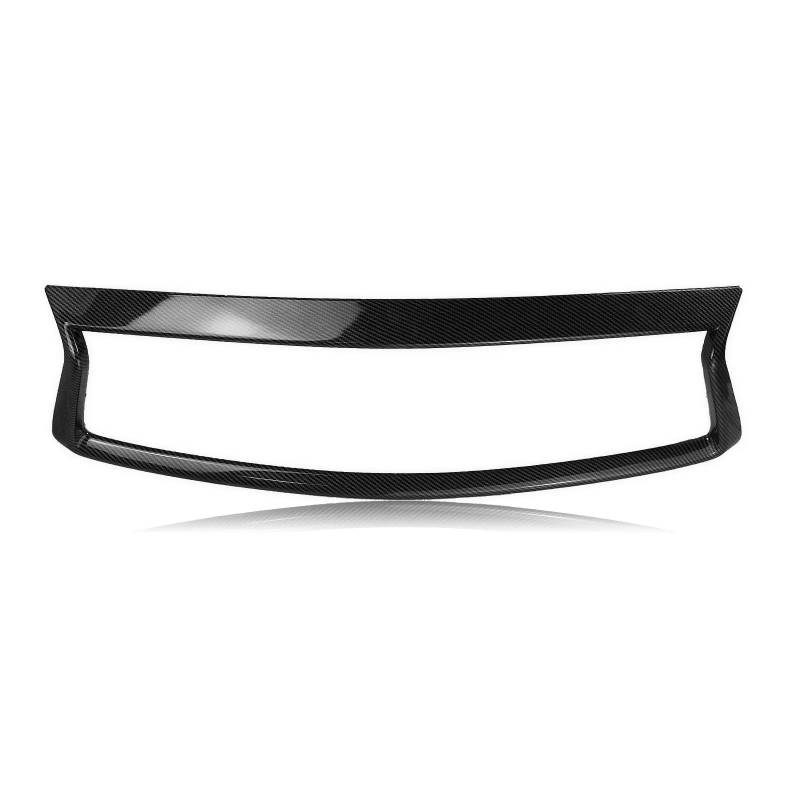 Haube Mesh Kühlergrill Für Infiniti Für Q50 Für Q50S 2014 2015 2016 2017 Frontgrill Grill Overlay Zierleiste Abdeckleiste Hinzufügen Auf Stoßfänger Haube Mesh Rahmen(Kohlefaser-Optik) von QIFANB