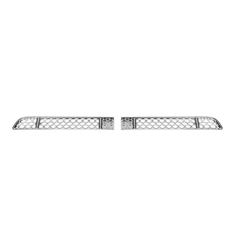 Haube Mesh Kühlergrill Für Jeep Für Renegade 2019 2020 2021 2022 2023 2024 Auto Außen Kühlergrill Mesh Insektennetz Dekoration Abdeckung(Chrom) von QIFANB