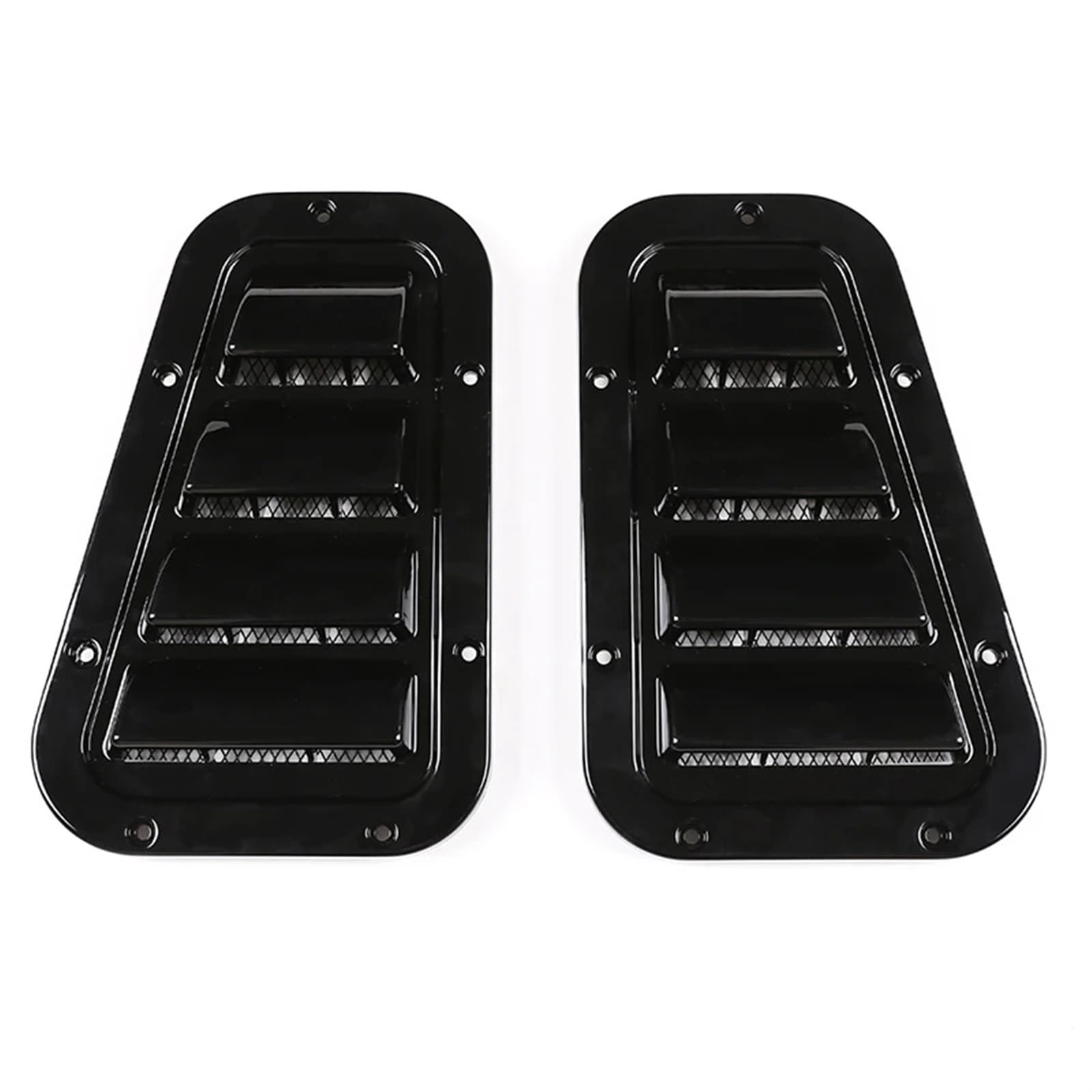 Haube Mesh Kühlergrill Für Land Für Rover Für Defender 90 110 130 2004-2014 2015 2016 2017 2018 2019 1 Paar Auto Front Motorhaube Motorhaube Grill Vents Frontgrillabdeckung von QIFANB