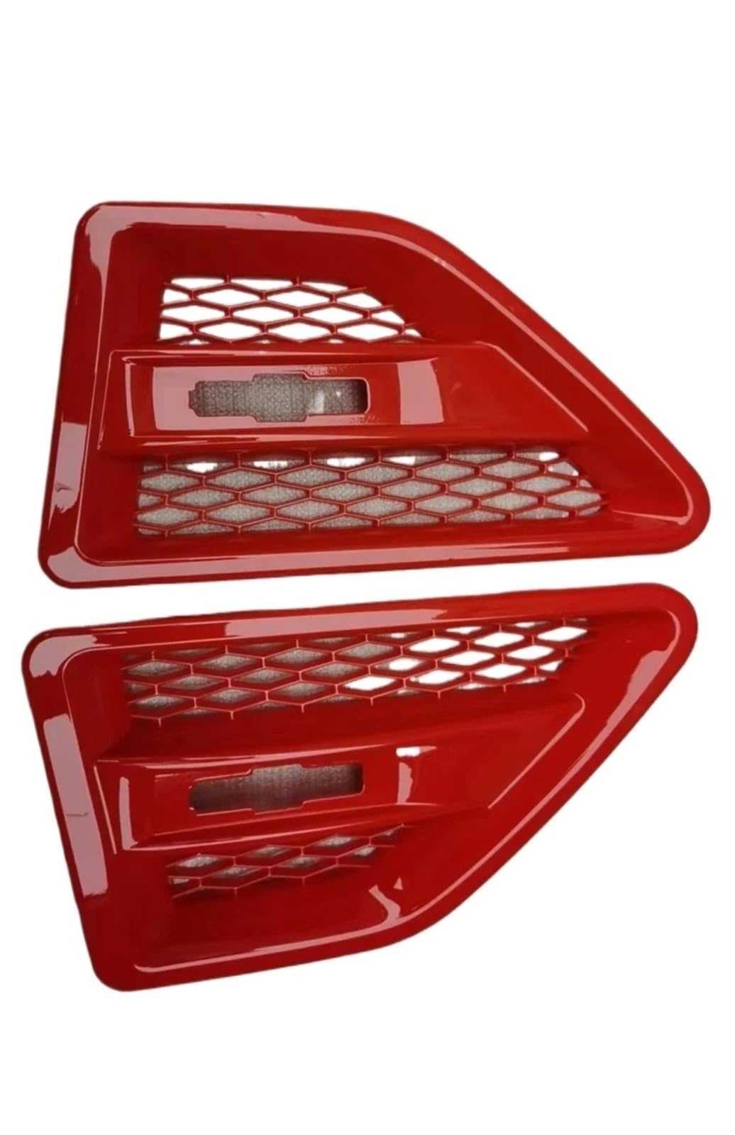 Haube Mesh Kühlergrill Für Land Für Rover Für Freelander 2 LR2 2008 2009 2010 2011 2012 2013 2014 2015 Seite Fender Spoiler Abfluss Mesh Tür Seite Grille LR001660 LR001658(Rot) von QIFANB
