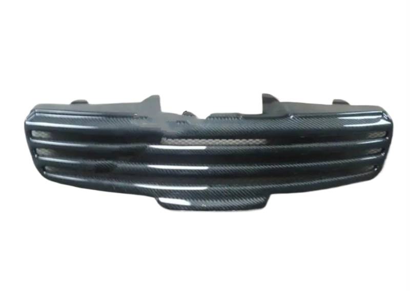 Haube Mesh Kühlergrill Für Nissan Für Qashqai 2008 2009 2010 2011 2012 Für Dualis J10 2007-2013 Fronthaubengrill Grillauflage(Kohlefaser) von QIFANB