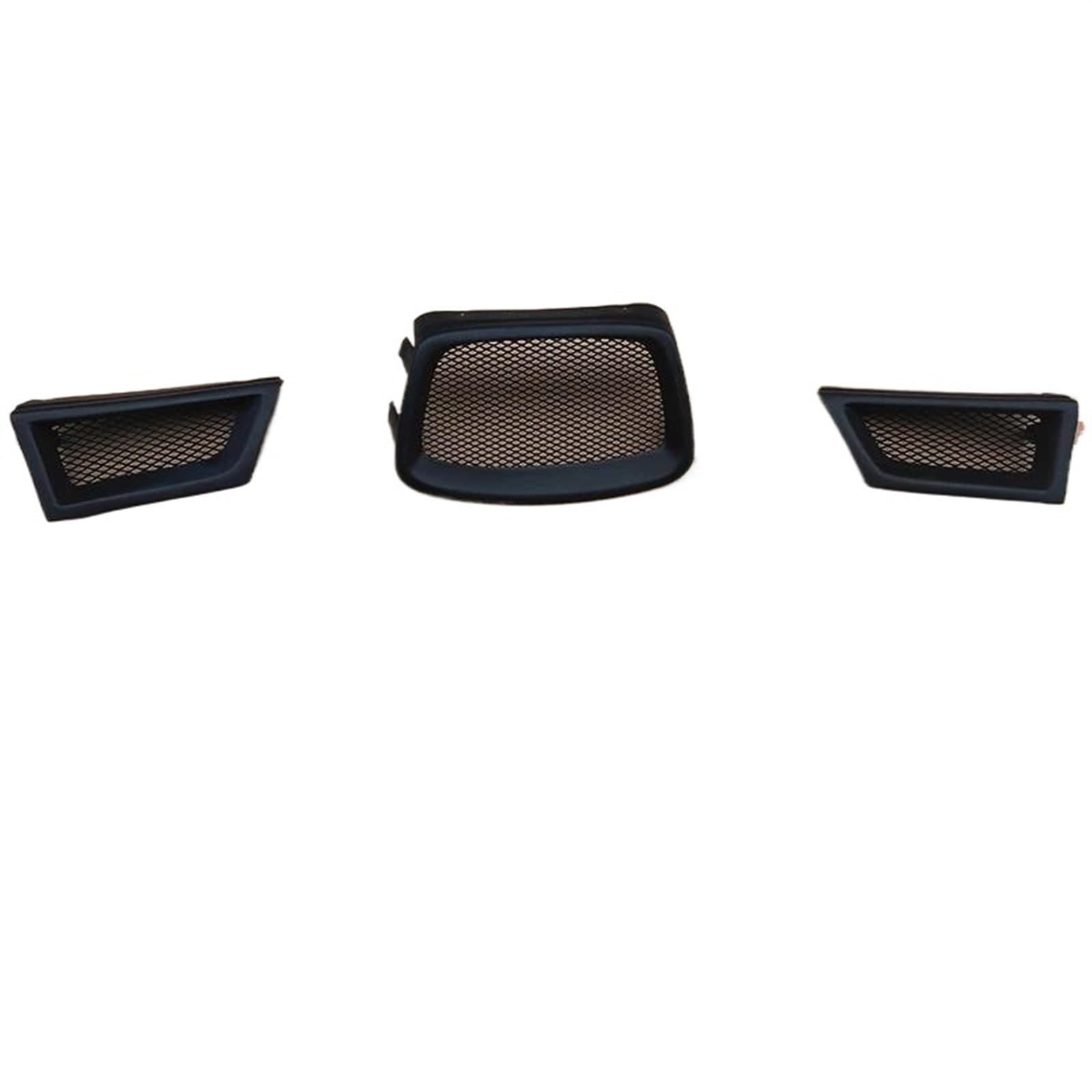 Haube Mesh Kühlergrill Für Subaru Für Impreza 9. 2006 2007 Für WRX Für STI Auto Frontstoßstange Unteres Gitter Grill Grille Abdeckung Verkleidung Außenzubehör(Matt Black) von QIFANB