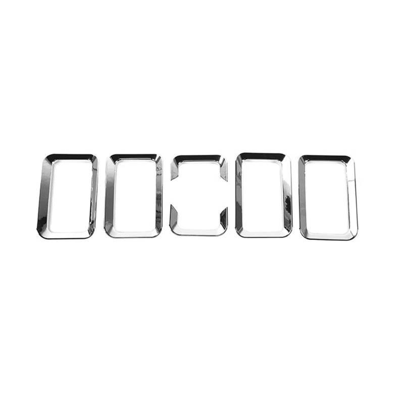 Haube Mesh Kühlergrill Für Suzuki Für Jimny 2019 2020 2021 2022 2023 2024 Auto Front Grills Grille Dekoration Abdeckung(Chrom) von QIFANB