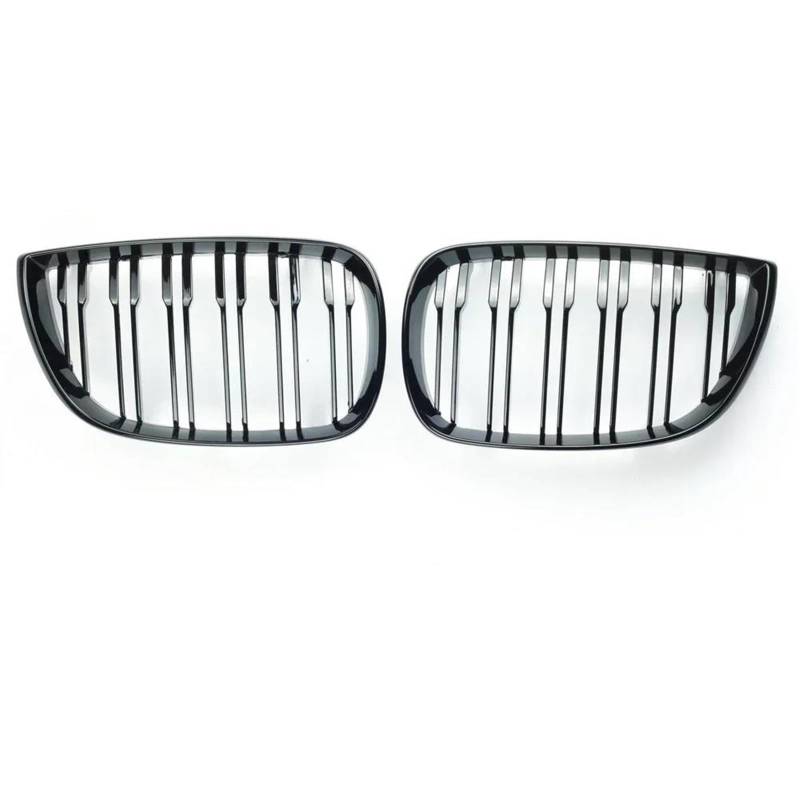 Haube Mesh Kühlergrill Paar Auto Front Nieren Kühlergrill Pre-Facelift Racing Grills Gitter Auto ABS Grill Zubehör Für E81 E87 2004 2005 2006 2007 Sport von QIFANB