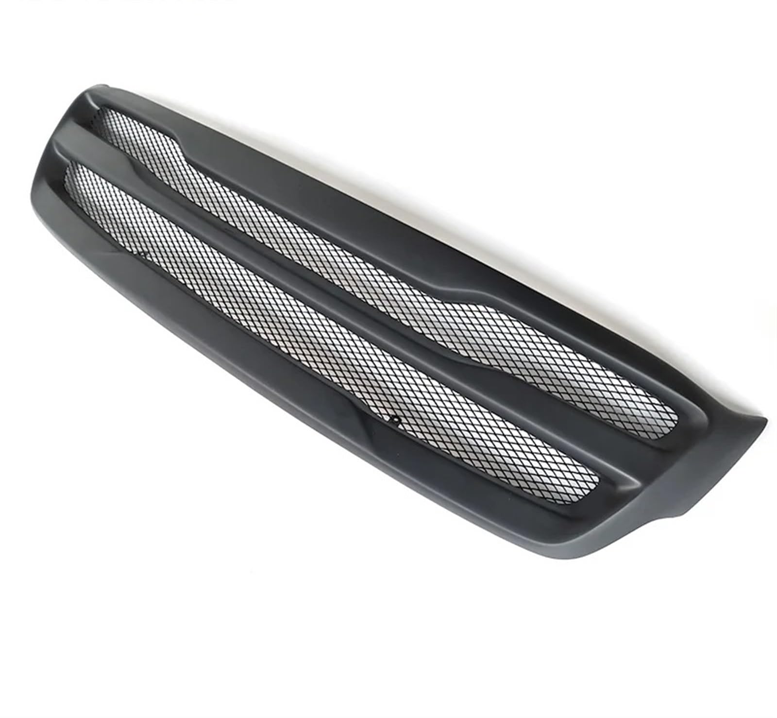 Haube Mesh Kühlergrill Racing Grill Front Stoßstange Grille Glänzend Schwarz Mesh Dekorative Streifen Für KIA Für Sorento 2015 2016 2017 Carbon Faser(Unpainted) von QIFANB