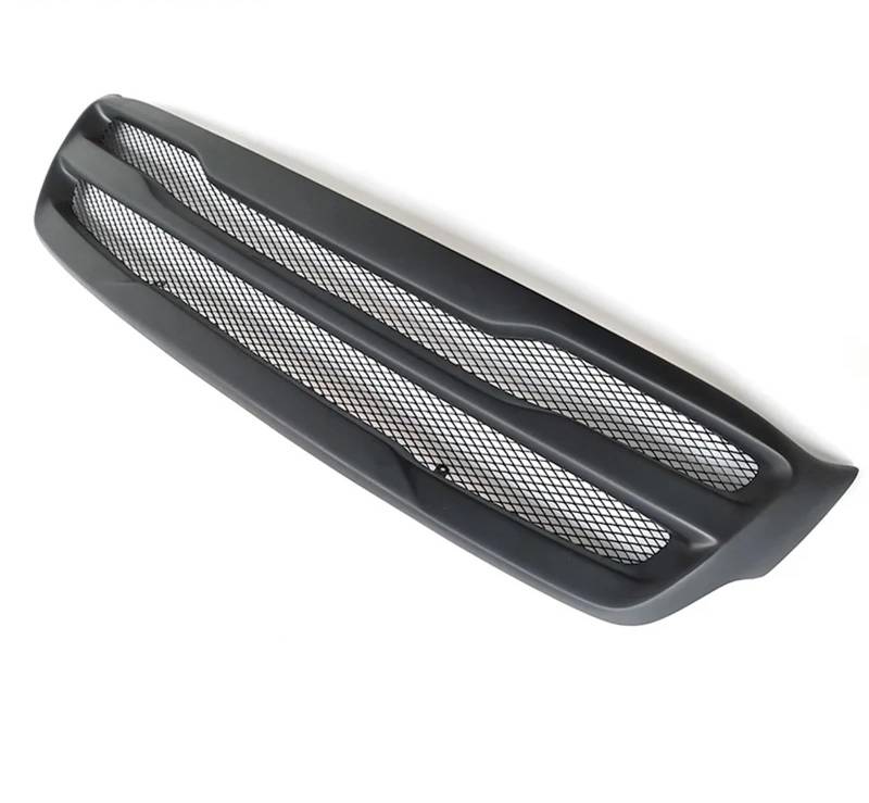Haube Mesh Kühlergrill Racing Grill Front Stoßstange Grille Glänzend Schwarz Mesh Dekorative Streifen Für KIA Für Sorento 2015 2016 2017 Carbon Faser(Unpainted) von QIFANB