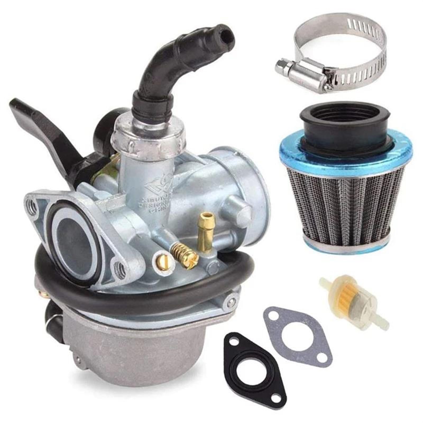 Kraftstoff System Vergaser Für 50ccm 70ccm 80ccm 90ccm 110ccm 125ccm ATV-Roller Für CRF PZ19 Hebel-Choke-Vergaser Mit Kraftstofffilter Und 35-mm-Luftfilter Kraftstoff System Vergaser Für 50ccm 70ccm 80ccm 90ccm 110ccm 125ccm ATV-Roller Für CRF PZ19 Hebel-Choke-Vergaser Mit Kraftstofffilter Und 35-mm-Luftfilter von QIFANB