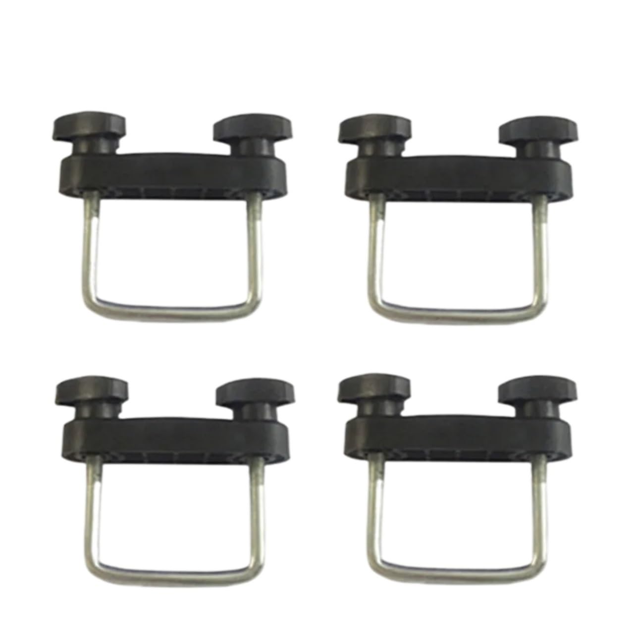 Montagesatz Für Auto-Dachträgerkorb, U-Bolzen-Klemmen Dachgepäckträger Aus Aluminiumlegierung(60mm) von QIFANB