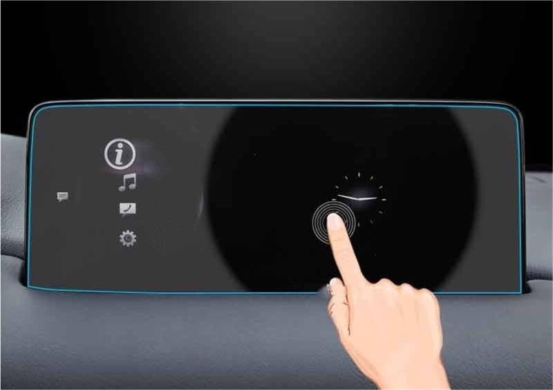 Navigator Bildschirm Displayschutz 10,25 Zoll Auto GPS Navigation Film Bildschirm Gehärtetem Glas Schutz Film Anti-Scratch-Film Für Mazda Für CX-5 2021 2022 von QIFANB