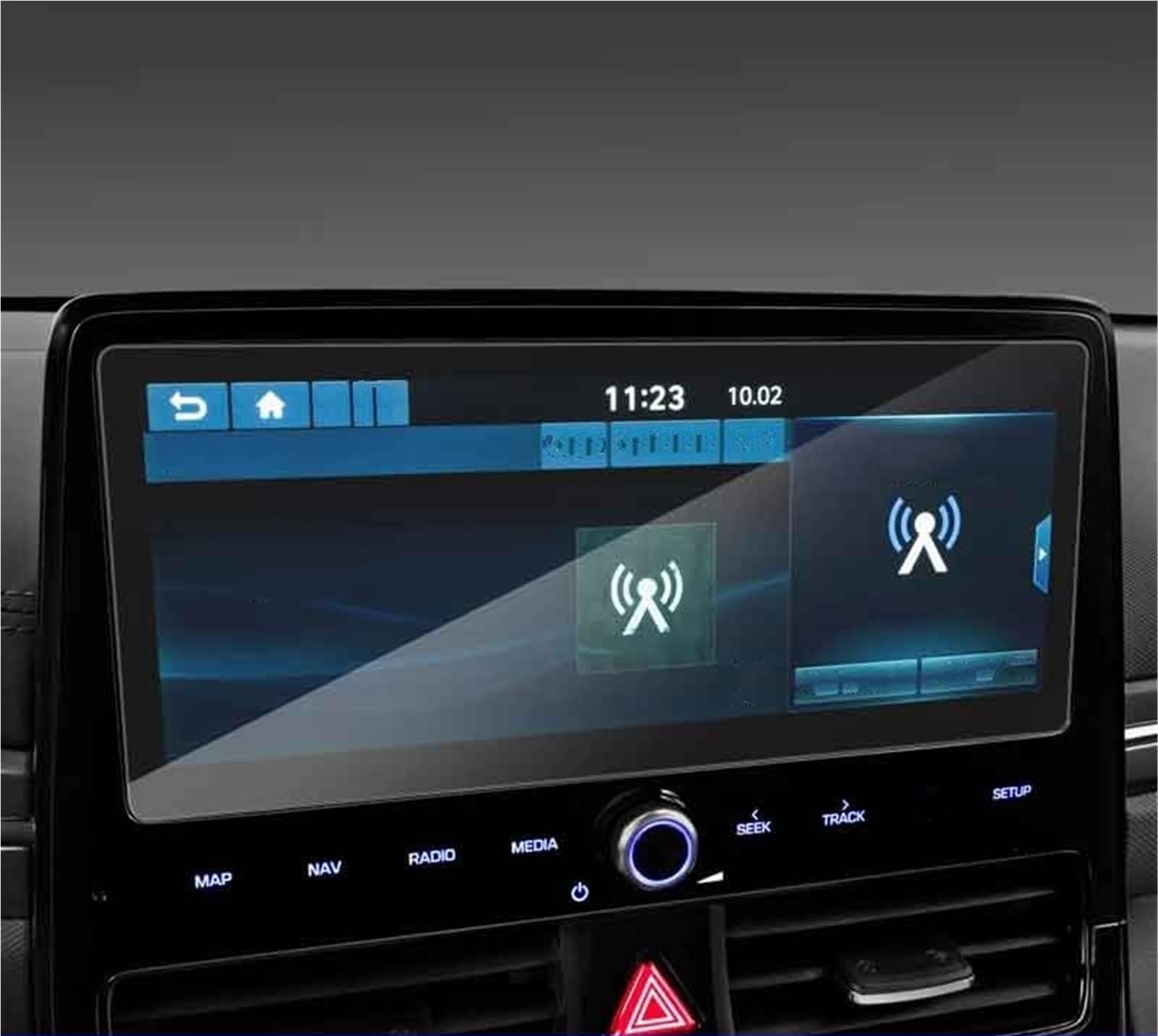Navigator Bildschirm Displayschutz 10,25 Zoll Radio GPS Navigation Displayschutzfolie Aus Gehärtetem Glas Autoinnenaufkleber Kratzfest Für Hyundai Für Ioniq 2020 Navigator Bildschirm Displayschutz 10,25 Zoll Radio GPS Navigation Displayschutzfolie Aus Gehärtetem Glas Autoinnenaufkleber Kratzfest Für Hyundai Für Ioniq 2020 von QIFANB