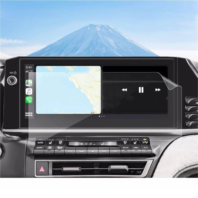 Navigator Bildschirm Displayschutz 12,3 Zoll Auto-Infotainment-GPS-Navigation Innenausstattung TPU-Displayschutzfolie Für Toyota Für Camry 2024 2025 von QIFANB
