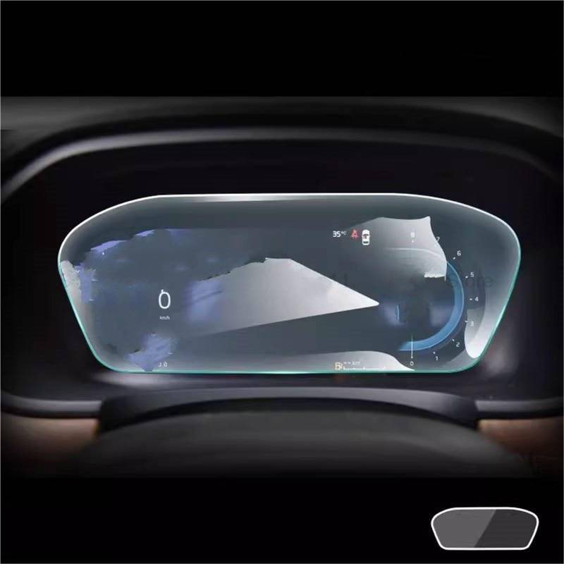 Navigator Bildschirm Displayschutz 12,3 Zoll Auto Instrument Dashboard TPU Transparente Schutzfolie Für Volvo Für XC60 Für XC90 2018 2019 2020 2021 2022 2023 von QIFANB
