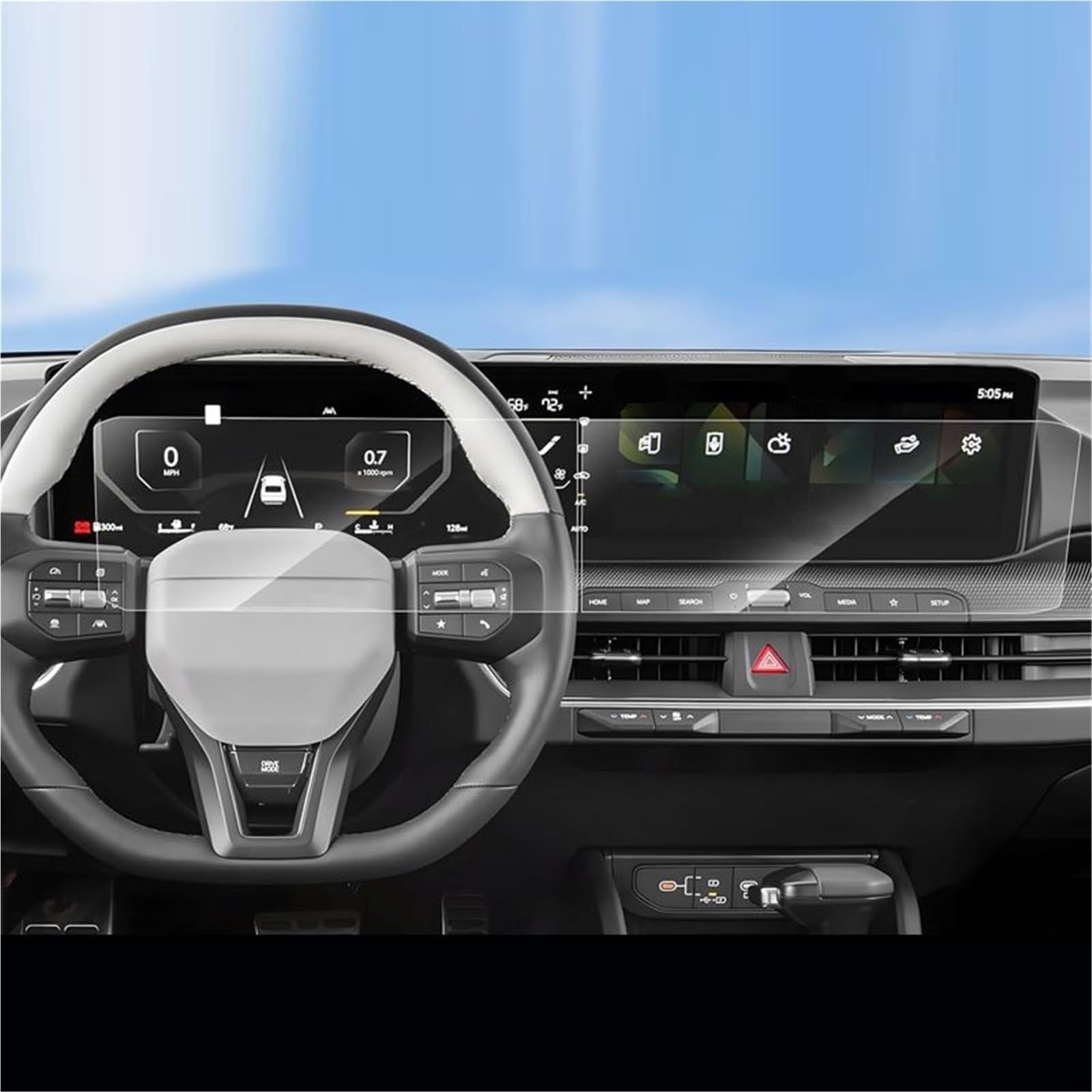Navigator Bildschirm Displayschutz 12,3 Zoll Auto-LCD-GPS-Navigations- Und Armaturenbrett-Bildschirm, Kratzfester Film, Displayschutz Aus Gehärtetem Glas Für Kia Für K4 2024 2025 Navigator Bildschirm Displayschutz 12,3 Zoll Auto-LCD-GPS-Navigations- Und Armaturenbrett-Bildschirm, Kratzfester Film, Displayschutz Aus Gehärtetem Glas Für Kia Für K4 2024 2025 von QIFANB
