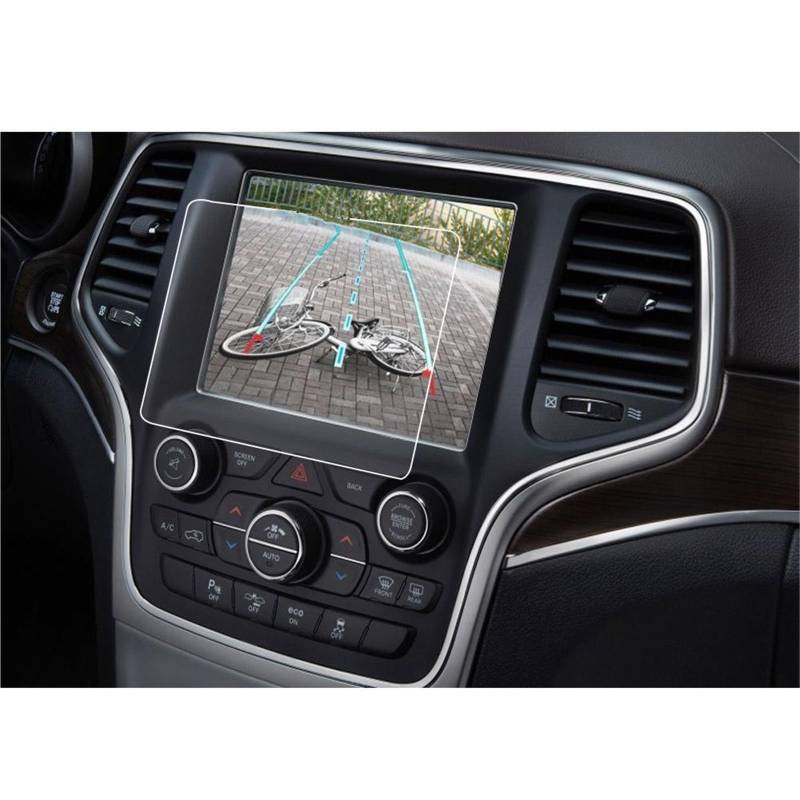 Navigator Bildschirm Displayschutz 8,4 Zoll Navigations-Displayschutzfolie Aus Gehärtetem Glas Für Jeep Für Cherokee Für Grand Für Cherokee Für Compass Für Wrangler Für Gladiator von QIFANB