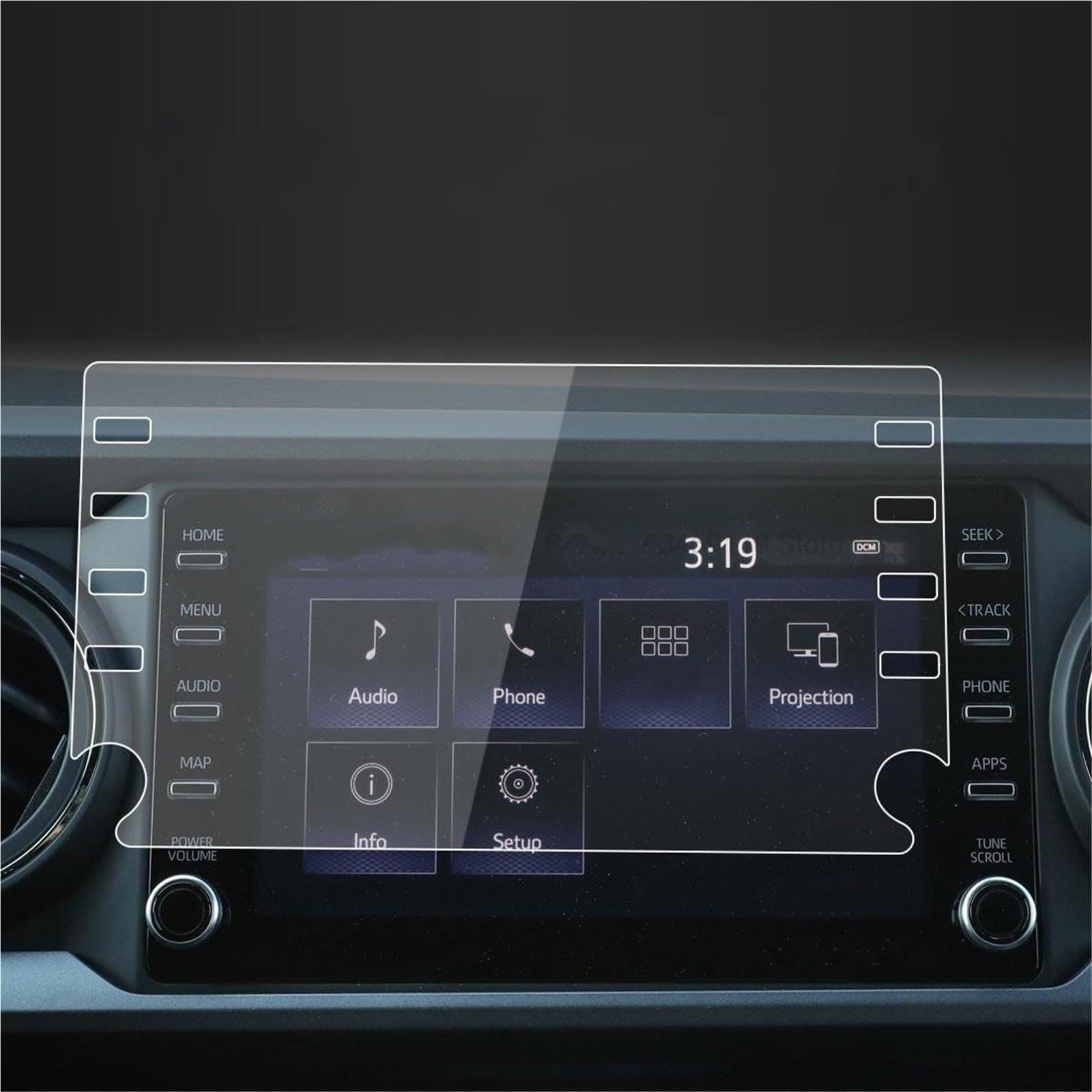 Navigator Bildschirm Displayschutz 8 Zoll Auto GPS Navigation Radio Montage Gehärtetem Glas Screen Protector Für Toyota Für Tacoma 2021 2022 Navigator Bildschirm Displayschutz 8 Zoll Auto GPS Navigation Radio Montage Gehärtetem Glas Screen Protector Für Toyota Für Tacoma 2021 2022 von QIFANB