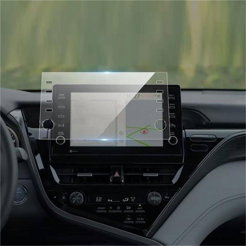Navigator Bildschirm Displayschutz 9-Zoll-Autoradio GPS-Navigation Innen Gehärtetem Glas Displayschutzfolie Für Toyota Für Camry 2021 2022 2023 von QIFANB