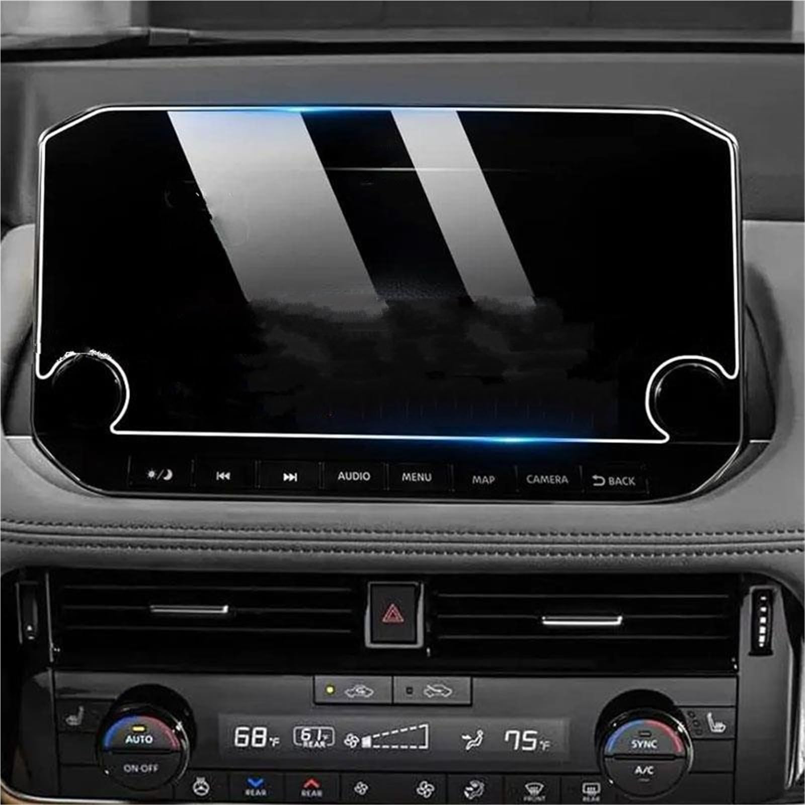 Navigator Bildschirm Displayschutz 9-Zoll-Autoradio GPS-Navigation Innenfolie Zubehör Displayschutzfolie Aus Gehärtetem Glas Für Nissan Für Rogue T33 2021 2022 2023 Navigator Bildschirm Displayschutz 9-Zoll-Autoradio GPS-Navigation Innenfolie Zubehör Displayschutzfolie Aus Gehärtetem Glas Für Nissan Für Rogue T33 2021 2022 2023 von QIFANB