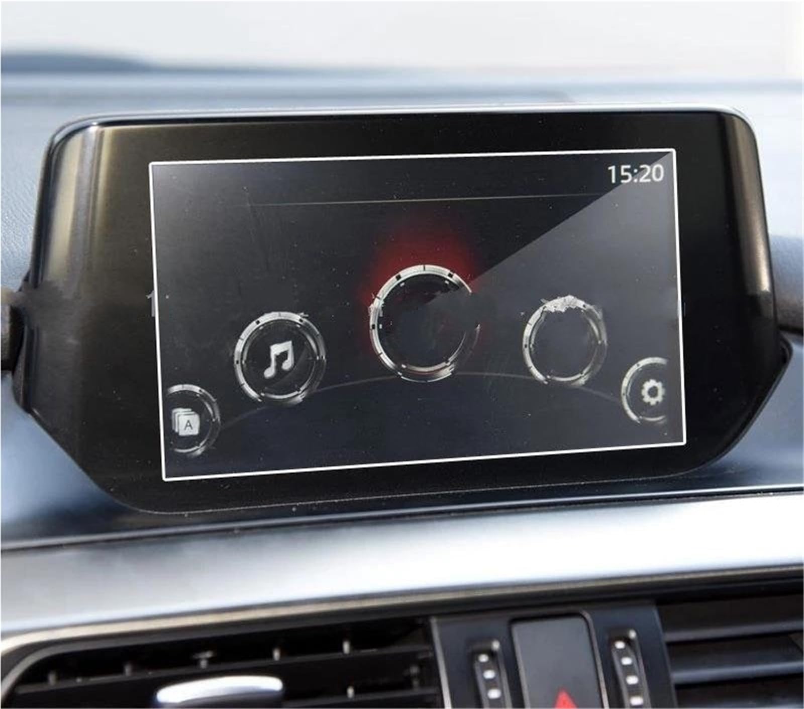 Navigator Bildschirm Displayschutz Auto GPS Navigation Film Schutz Bildschirm Gehärtetem Glas Screen Protector Für Mazda 6 Für Atenza 2014 2015 2016 2017 2018(2017-2018 Year) von QIFANB