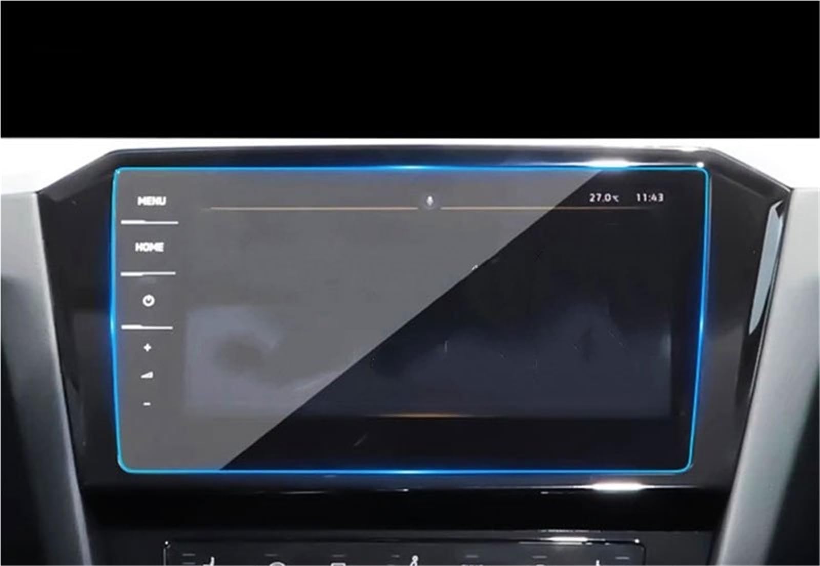 Navigator Bildschirm Displayschutz Auto GPS Navigation Gehärtetem Glas Screen Protector Für VW Für Passat B8 2020 2021 2022 2023 8 Zoll Oder 9,2 Zoll(9.2 Inch) von QIFANB