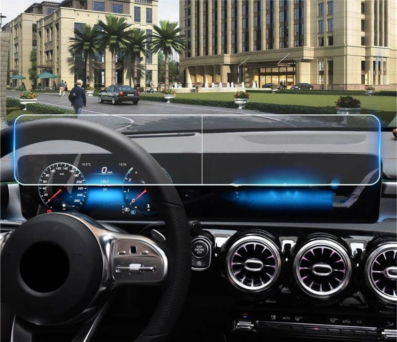 Navigator Bildschirm Displayschutz Autonavigationsbildschirmfolie, Armaturenbrett-Schutzfolie, Displayschutzfolie Aus Gehärtetem Glas, Für Benz Für A-Klasse W177 A180 A200 2019 2020 Navigator Bildschirm Displayschutz Autonavigationsbildschirmfolie, Armaturenbrett-Schutzfolie, Displayschutzfolie Aus Gehärtetem Glas, Für Benz Für A-Klasse W177 A180 A200 2019 2020 von QIFANB