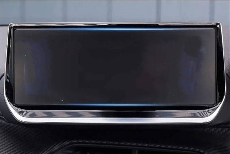 Navigator Bildschirm Displayschutz Displayschutzfolie Aus Gehärtetem Glas, 10 Zoll, Infotainment-GPS-Navigation, Kratzfest, Für Peugeot 208 2008, Für GT 2021 2022 2023 von QIFANB
