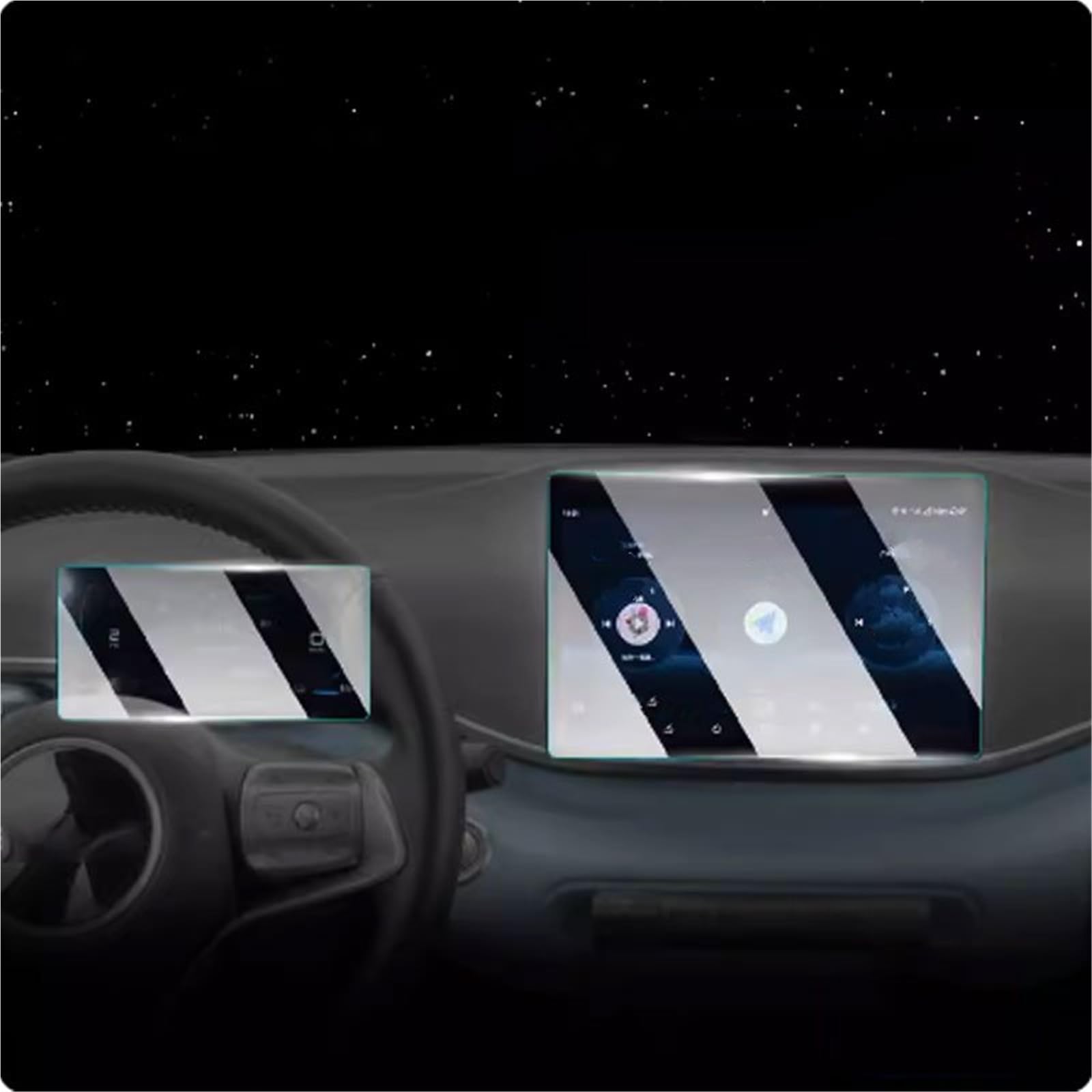 Navigator Bildschirm Displayschutz Displayschutzfolie Aus Gehärtetem Glas Für Auto-Infotainment-Radio, GPS-Navigation, Armaturenbrett-Schutzfolie Für BYD Für Seagull 2022 2023 2024(Navigator and Dashb Navigator Bildschirm Displayschutz Displayschutzfolie Aus Gehärtetem Glas Für Auto-Infotainment-Radio, GPS-Navigation, Armaturenbrett-Schutzfolie Für BYD Für Seagull 2022 2023 2024(Navigator and Dashb von QIFANB
