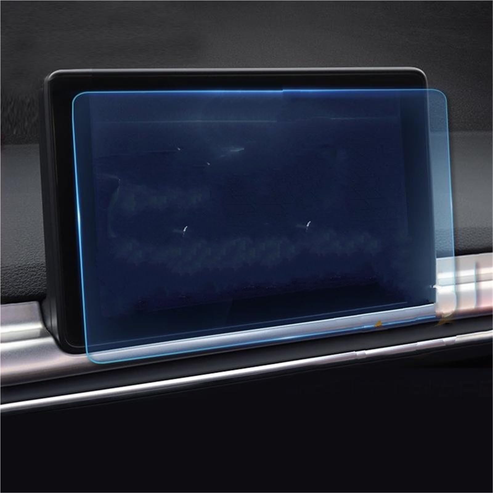 Navigator Bildschirm Displayschutz Für A4 Für B9 Für S4 Für A5 Für S5 Für Q5 2016 2017 2018 2019 Gehärtetes Glas Auto GPS Navigation Dashboard Displayschutzfolie(185x110mm) von QIFANB