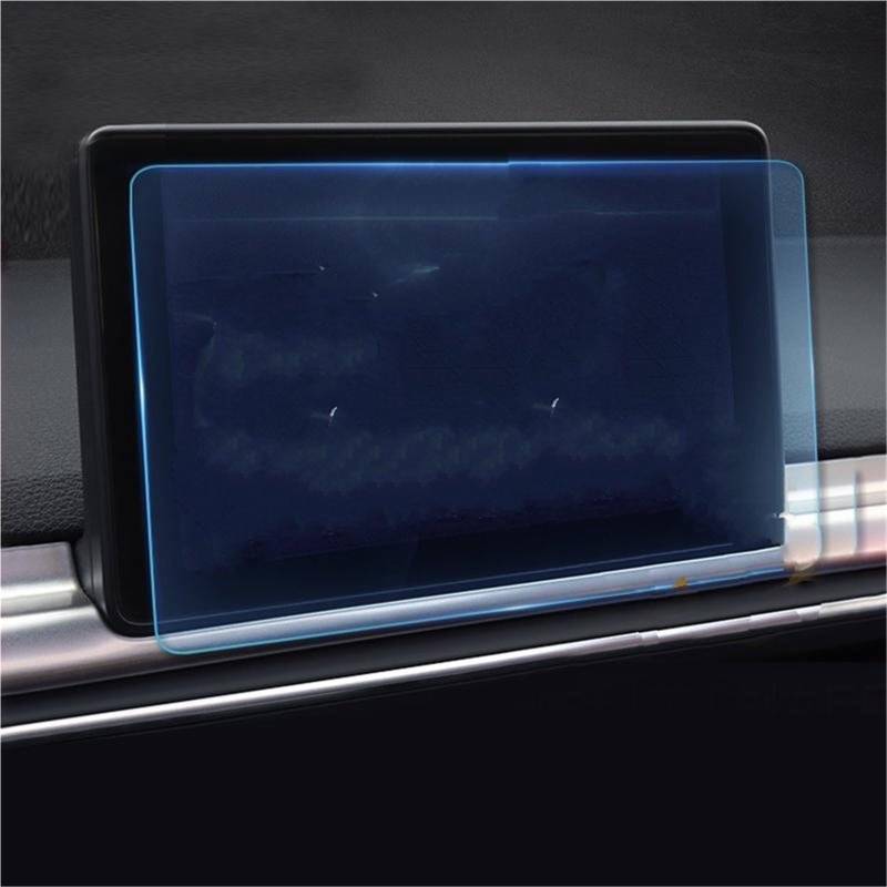 Navigator Bildschirm Displayschutz Für A4 Für B9 Für S4 Für A5 Für S5 Für Q5 2016 2017 2018 2019 Gehärtetes Glas Auto GPS Navigation Dashboard Displayschutzfolie(185x110mm) von QIFANB