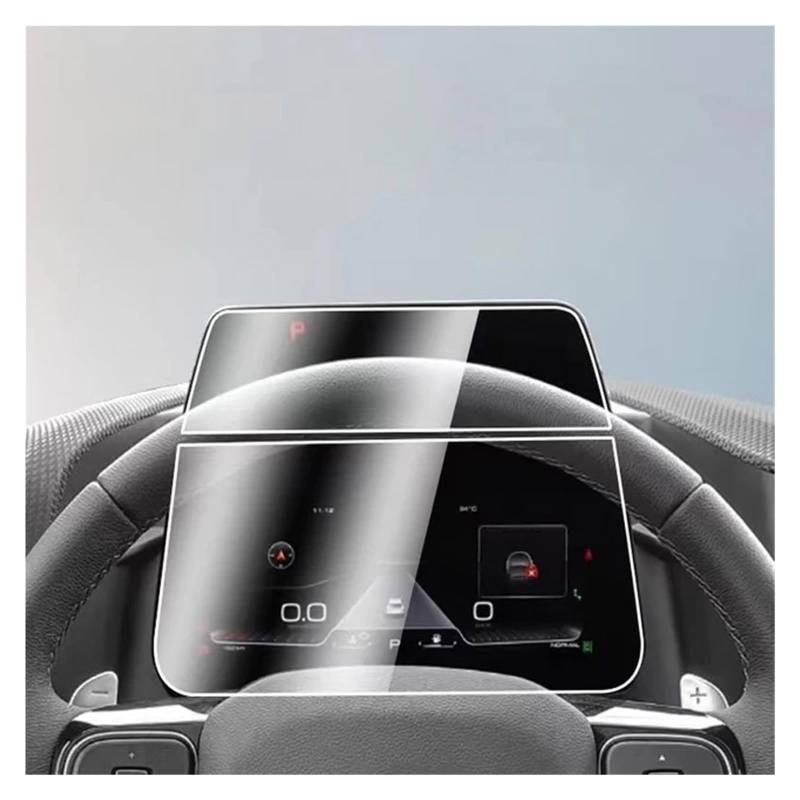 Navigator Bildschirm Displayschutz Für Haval Für Dargo X 2023 Auto GPS Navigation Dashboard Center Touch Display Gehärtetem Glas Screen Protector Film(Dashboard) von QIFANB
