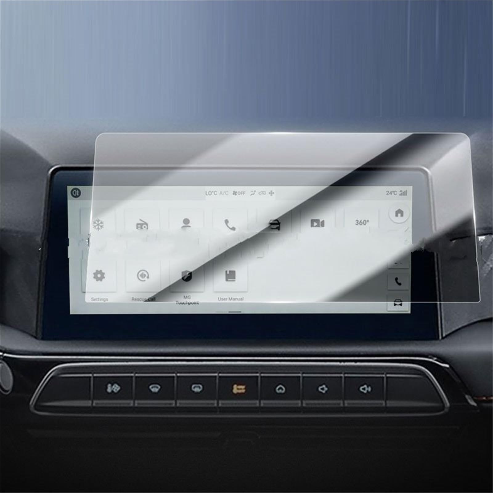 Navigator Bildschirm Displayschutz Für MG 3 2024 2025 Auto GPS Navigation Touchscreen Anti-Scratch Accessiores Gehärtetem Glas Screen Protector Navigator Bildschirm Displayschutz Für MG 3 2024 2025 Auto GPS Navigation Touchscreen Anti-Scratch Accessiores Gehärtetem Glas Screen Protector von QIFANB