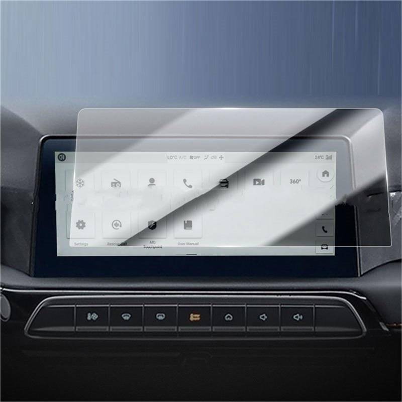 Navigator Bildschirm Displayschutz Für MG 3 2024 2025 Auto GPS Navigation Touchscreen Anti-Scratch Accessiores Gehärtetem Glas Screen Protector von QIFANB