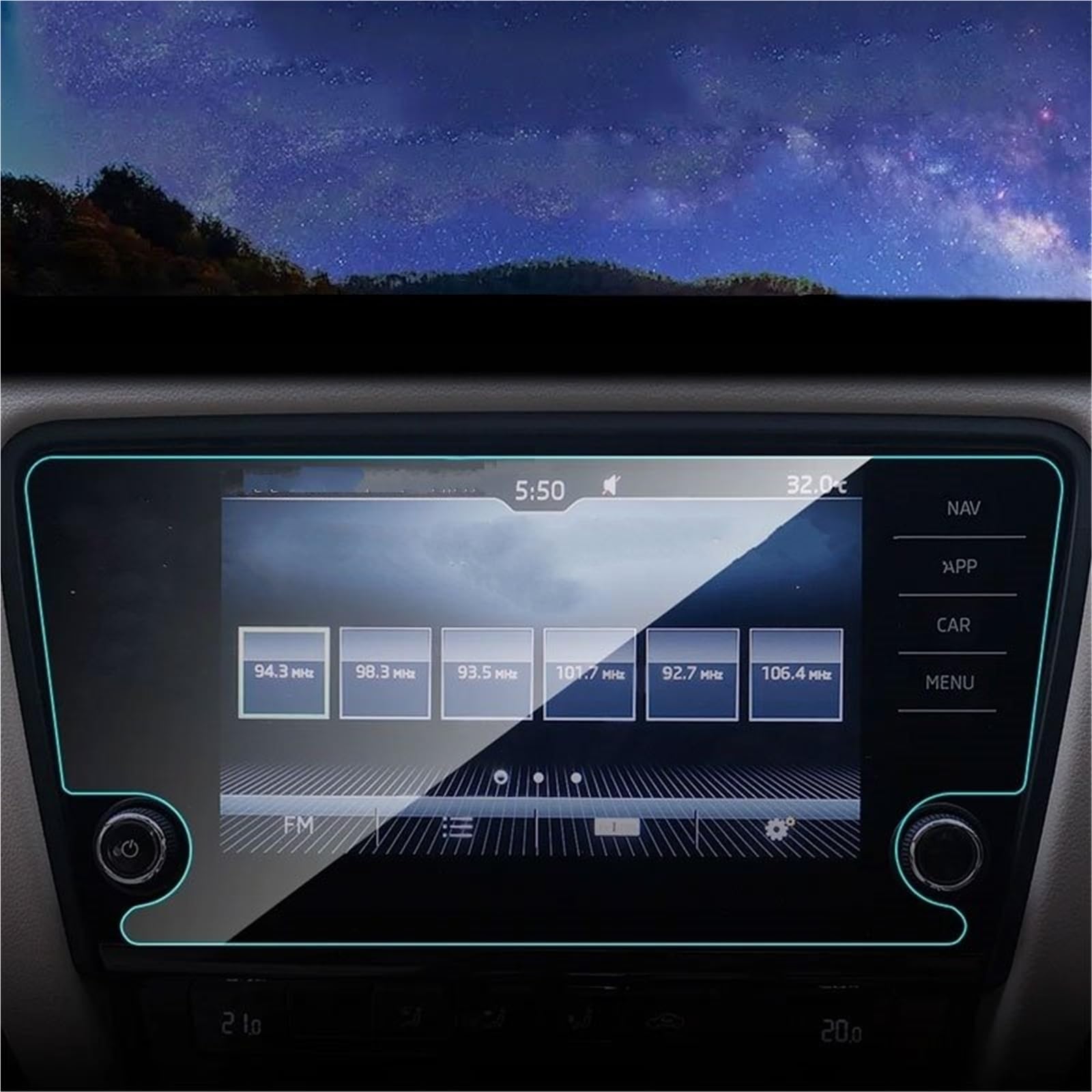 Navigator Bildschirm Displayschutz Für Skoda Für Superb 2018 2019 2020 2021 2022 2023 8 Zoll Oder 9,2 Zoll Auto GPS-Navigation LCD-Bildschirm TPU-Schutzfolie(9.2 Inch) von QIFANB