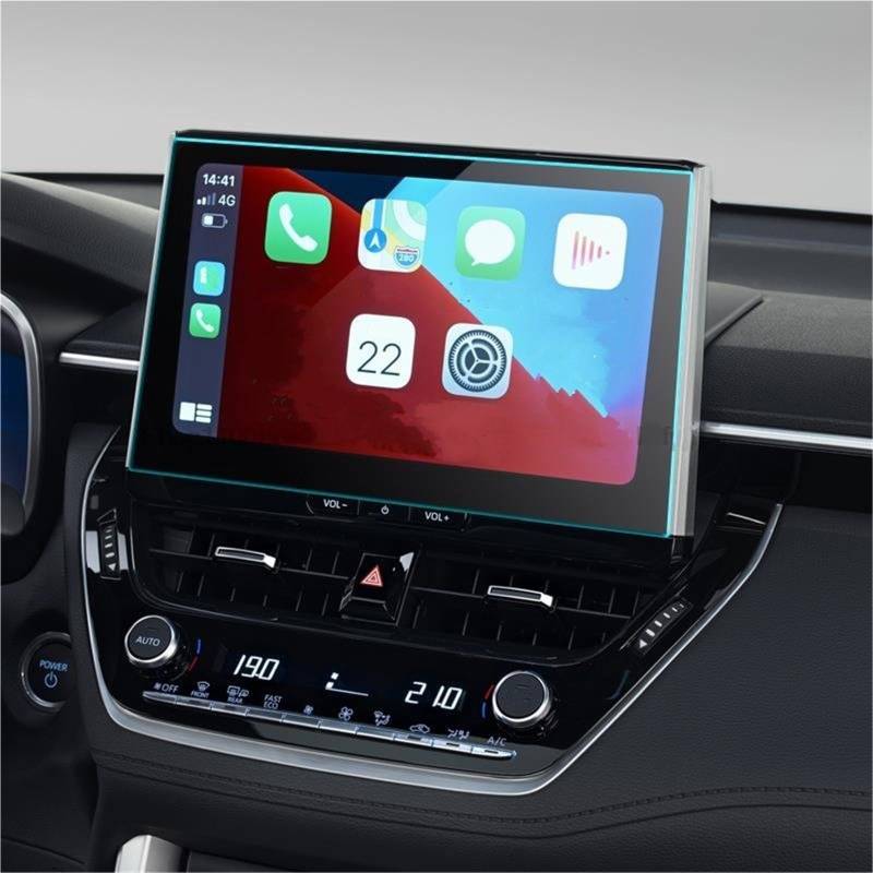 Navigator Bildschirm Displayschutz Für Toyota Für Corolla Für Cross 2022 2023 10,5 Zoll Auto-Infotainment GPS-Navigation Innenzubehör TPU-Displayschutzfolie von QIFANB