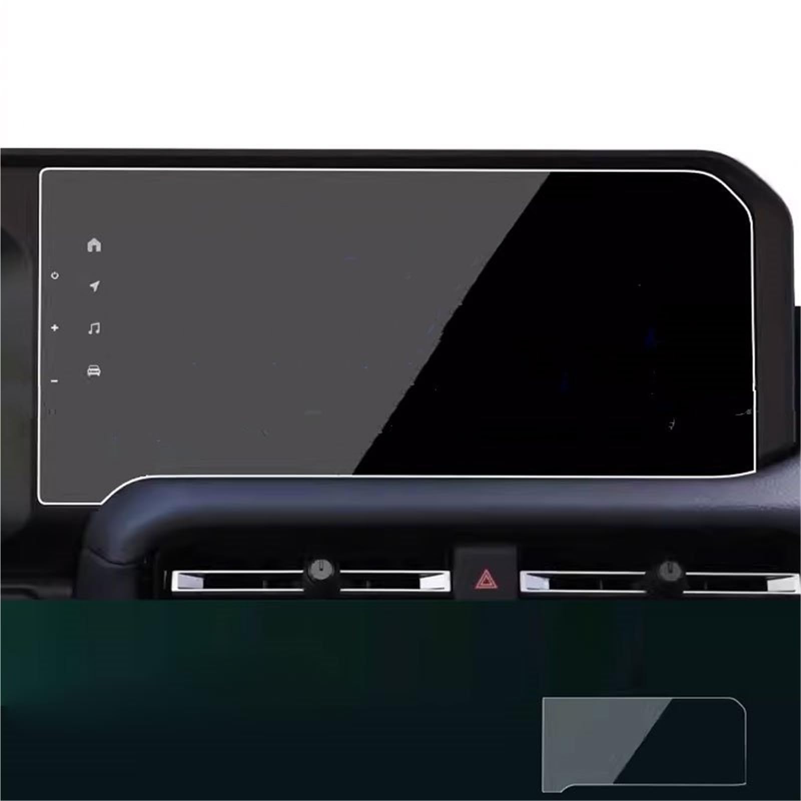 Navigator Bildschirm Displayschutz Für Toyota Für Land Für Cruiser Für Prado 250 2024 2025 12,3 Zoll Auto-GPS-Navigation Anti-Scrtch-Displayschutzfolie Aus Gehärtetem Glas(for LHD) von QIFANB
