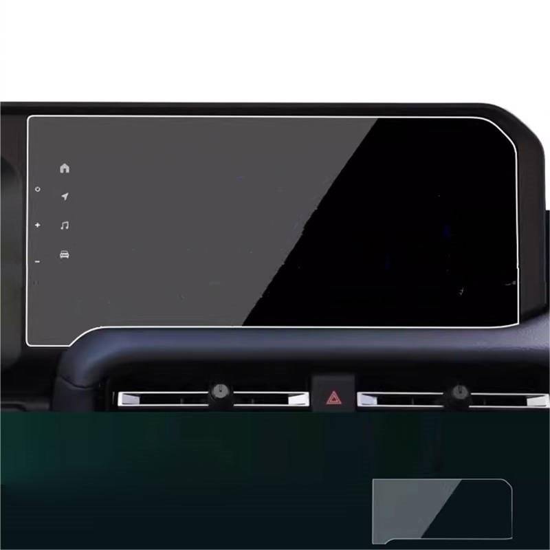 Navigator Bildschirm Displayschutz Für Toyota Für Land Für Cruiser Für Prado 250 2024 2025 12,3 Zoll Auto-GPS-Navigation Anti-Scrtch-Displayschutzfolie Aus Gehärtetem Glas(for LHD) von QIFANB