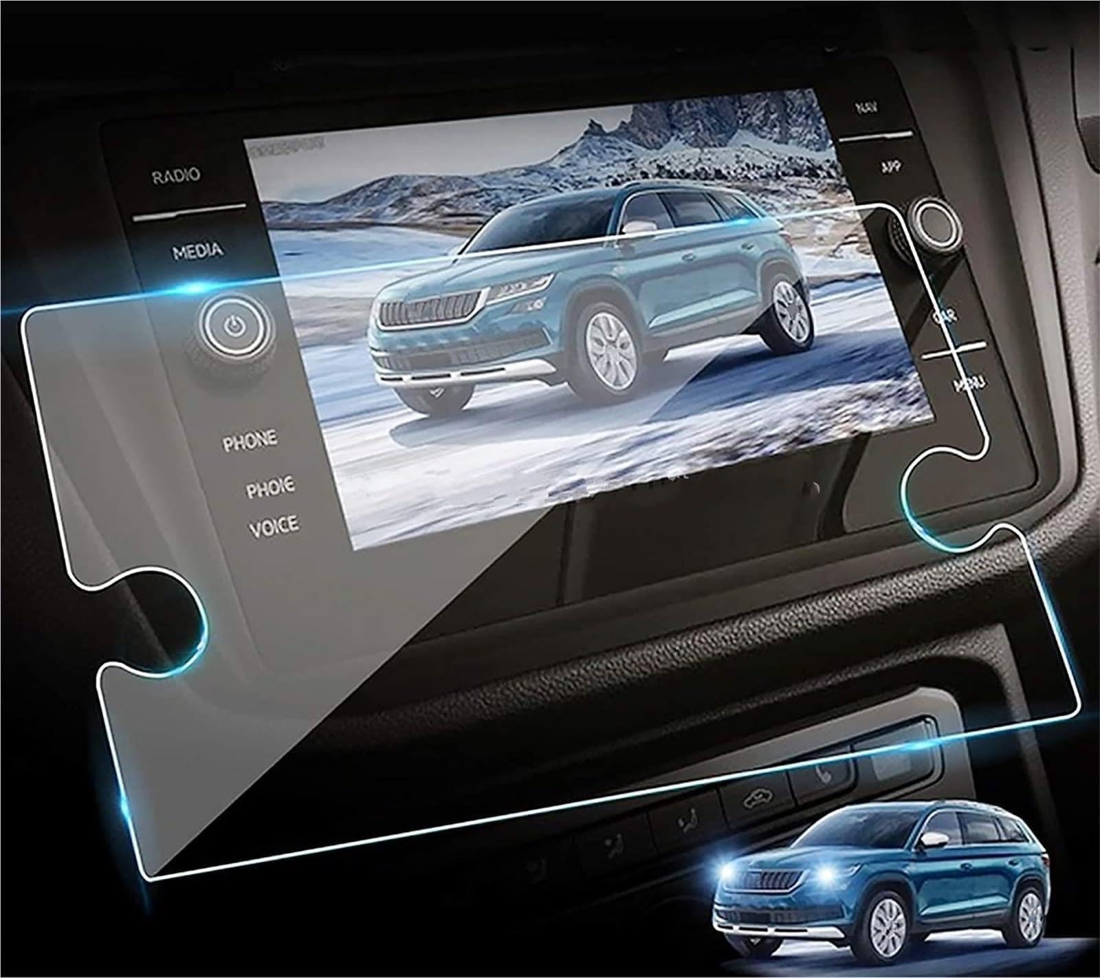 Navigator Bildschirm Displayschutz Für VW Für Tiguan 2018 2019 2020 2021 2022 2023 HD Klar 8 Zoll GPS Navigation Gehärtetem Glas Displayschutzfolie Navigator Bildschirm Displayschutz Für VW Für Tiguan 2018 2019 2020 2021 2022 2023 HD Klar 8 Zoll GPS Navigation Gehärtetem Glas Displayschutzfolie von QIFANB