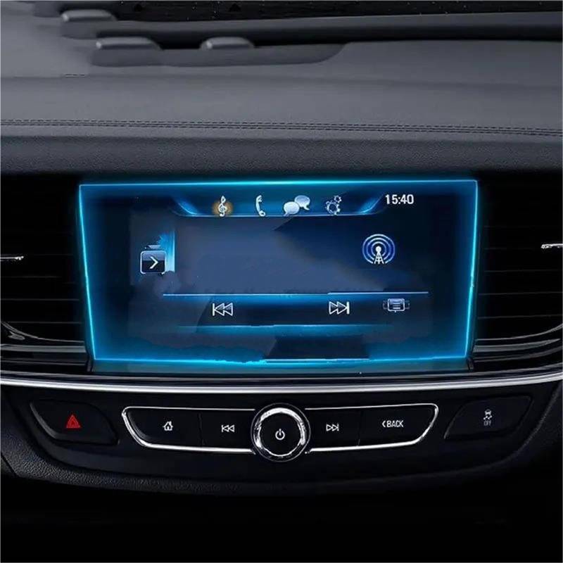 Navigator Bildschirm Displayschutz GPS-Navigation Anti-Kratz-Film Gehärtetes Glas Displayschutzfolie Für Buick Für Regal 2018 2019 2020 2021 von QIFANB