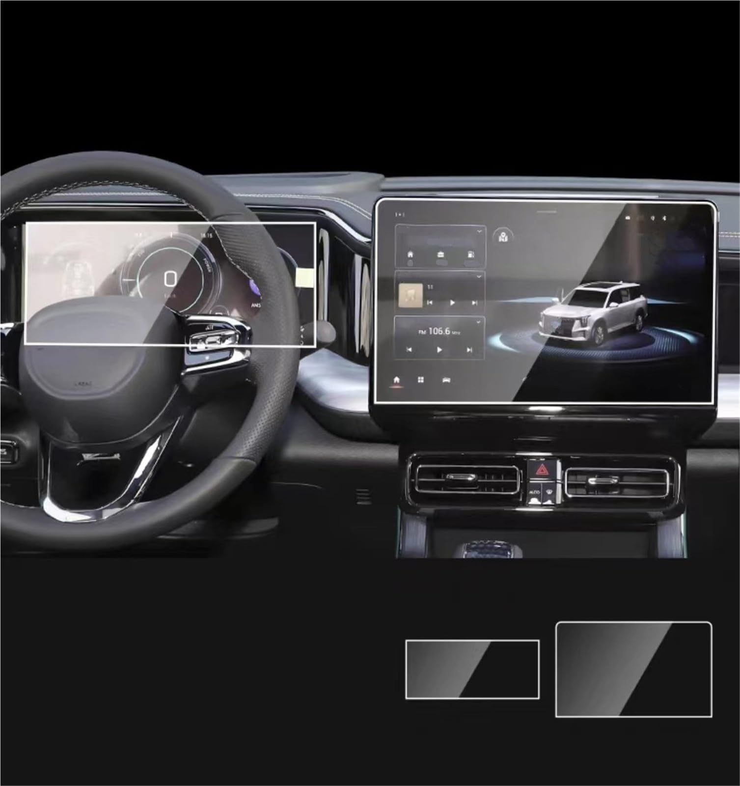 Navigator Bildschirm Displayschutz Touchscreen-Navigation, GPS Und Armaturenbrett, Schutzfolie Aus Gehärtetem Glas Für Trumpchi, Für GAC, Für GS8 2022 2023 2024 Navigator Bildschirm Displayschutz Touchscreen-Navigation, GPS Und Armaturenbrett, Schutzfolie Aus Gehärtetem Glas Für Trumpchi, Für GAC, Für GS8 2022 2023 2024 von QIFANB