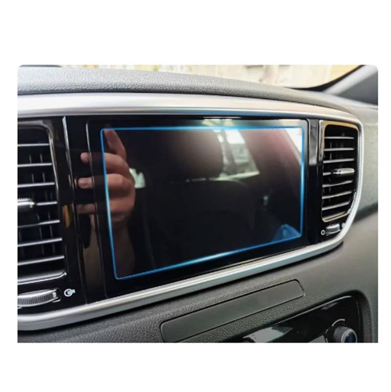 Navigator Bildschirm Displayschutz Zubehör Aufkleber LCD Auto GPS Navigation Bildschirm Gehärtetem Film Für Kia Für Sportage 4 2016 2017 2018 2019 2020(7 inch 150X90mm) von QIFANB